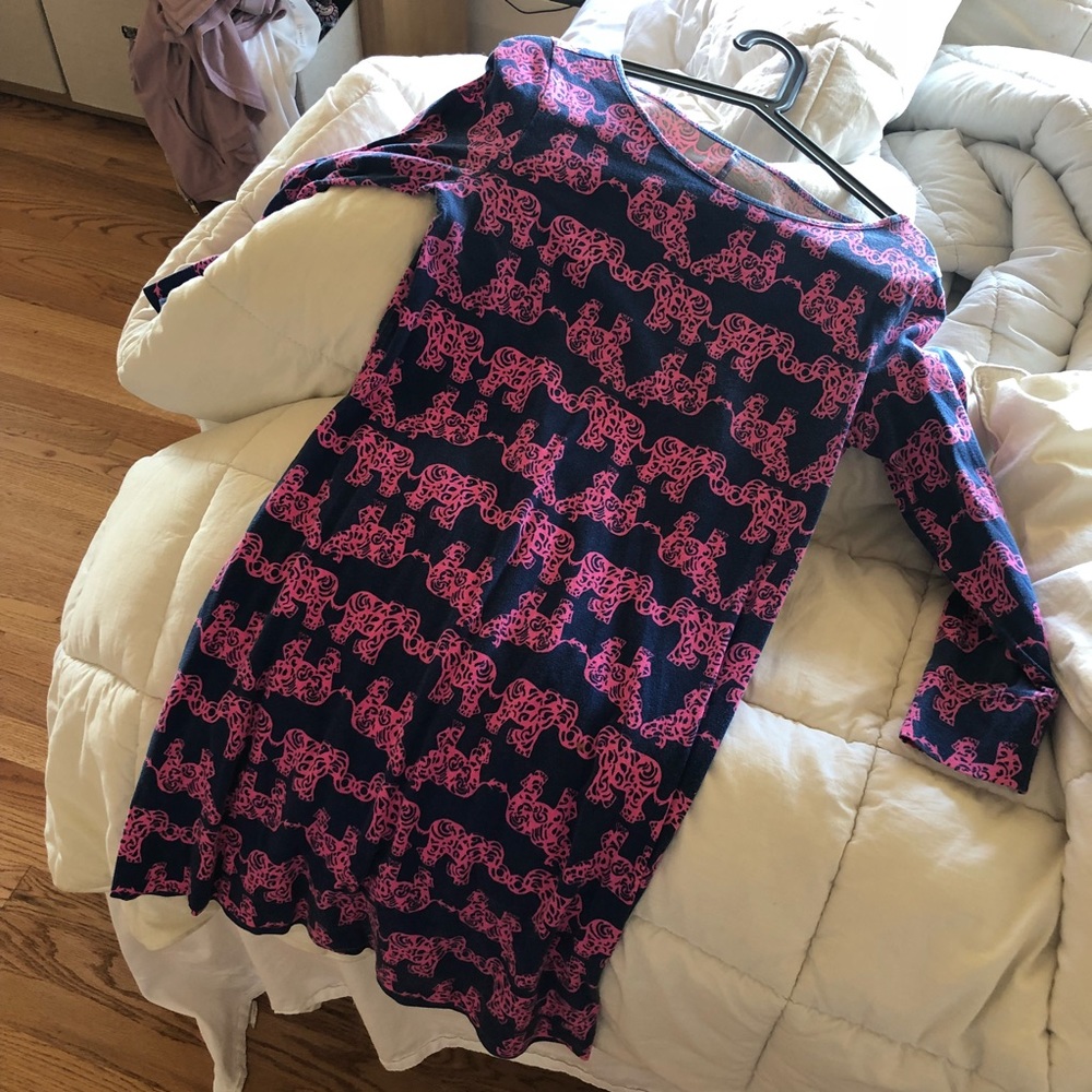 Lilly Pulitzer Elephant Dress